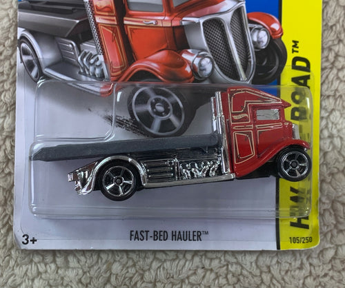 **********HOT WHEELS FAST-BED HAULER RED HW OFF-ROAD #105/250 NEW HW05**********
