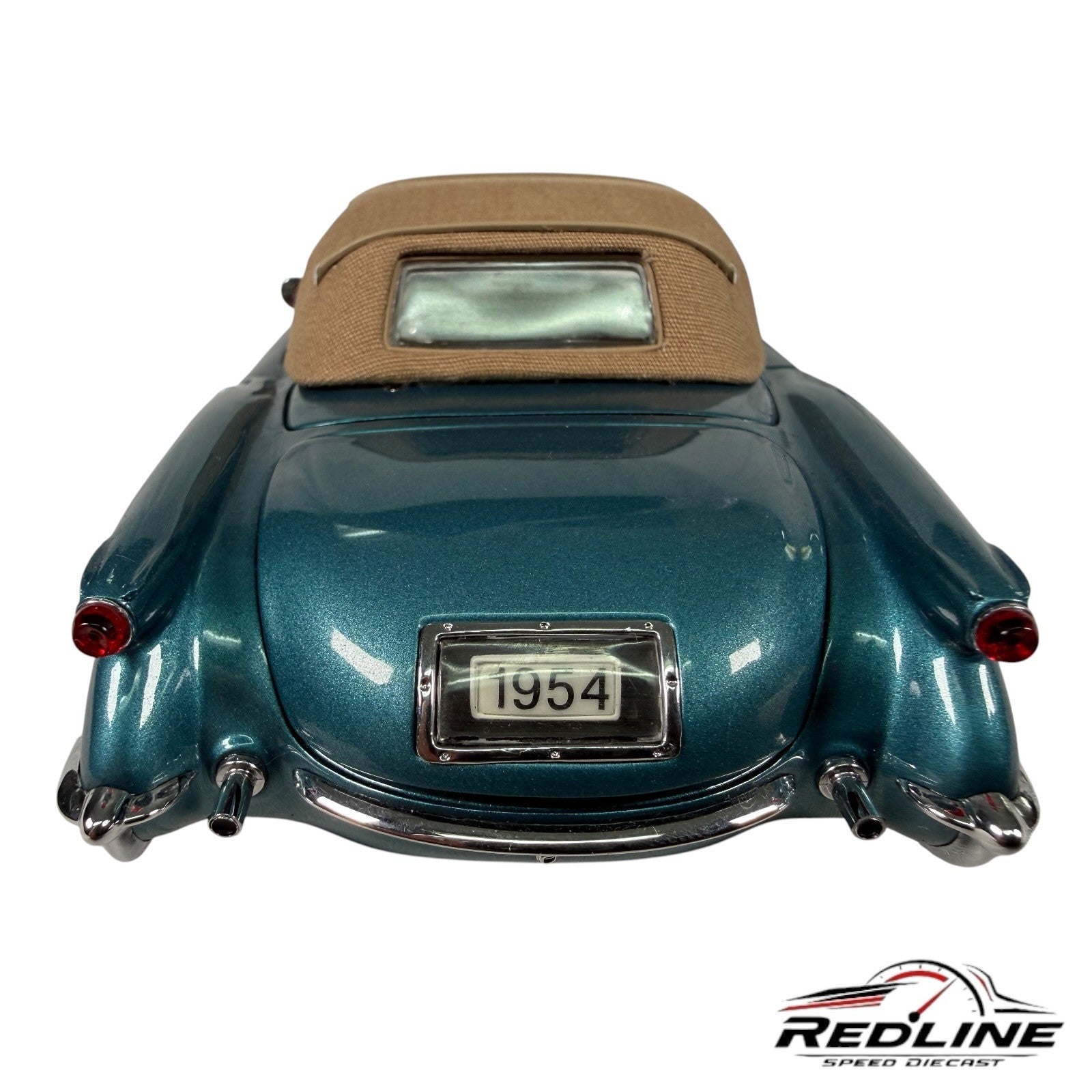 🇺🇸Danbury Mint 1954 Corvette Convertible Blue 1:24 C2🇺🇸