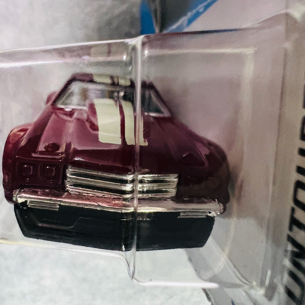 🇺🇸🇺🇸HOT WHEELS '70 Chevelle SS Maroon Car HW Contoured Chevrolet H27🇺🇸🇺🇸