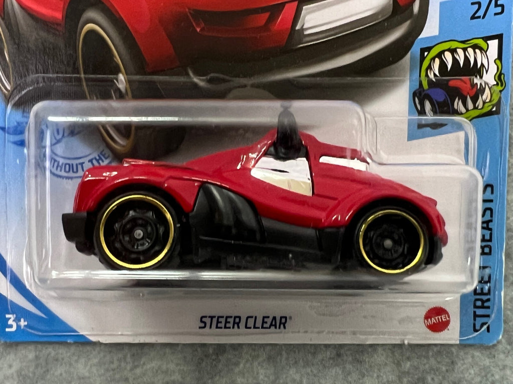 🔥🔥🔥 Hot Wheels STEER CLEAR Street Beasts Series H24🔥🔥🔥