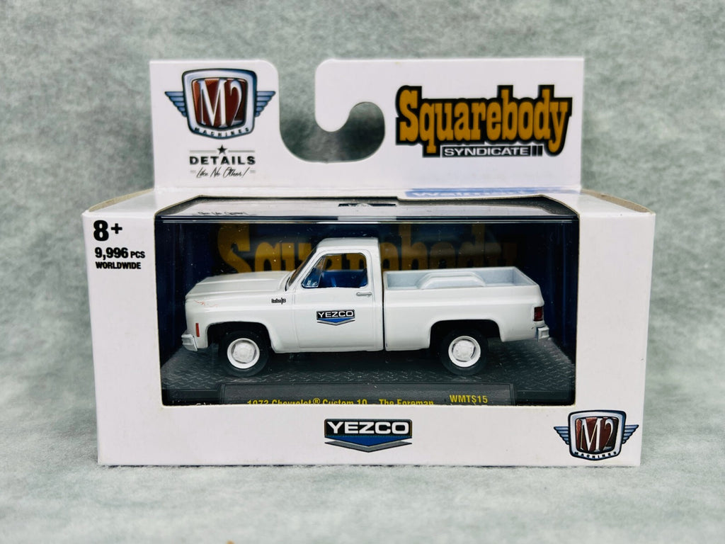 🇺🇸M2 Machines Squarebody Syndicate 1973 Chevrolet Custom 10 The Foreman HW7