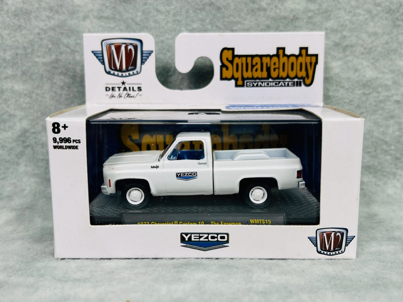 🇺🇸M2 Machines Squarebody Syndicate 1973 Chevrolet Custom 10 The Foreman HW7