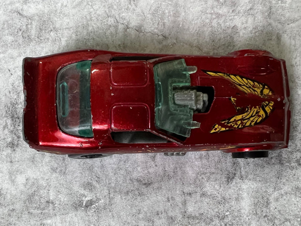 🔥1977 Hot Wheels Metallic Red Pontiac Trans Am Firebird Funny Car Dragster C3🔥