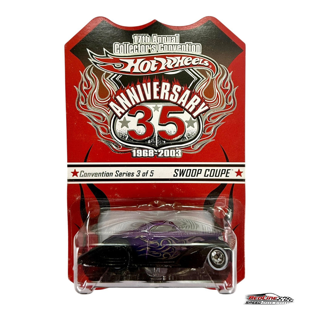🇺🇸Hot Wheels  17th Annual Collectors Convention Swoop Coupe 180/5000 H28🇺🇸