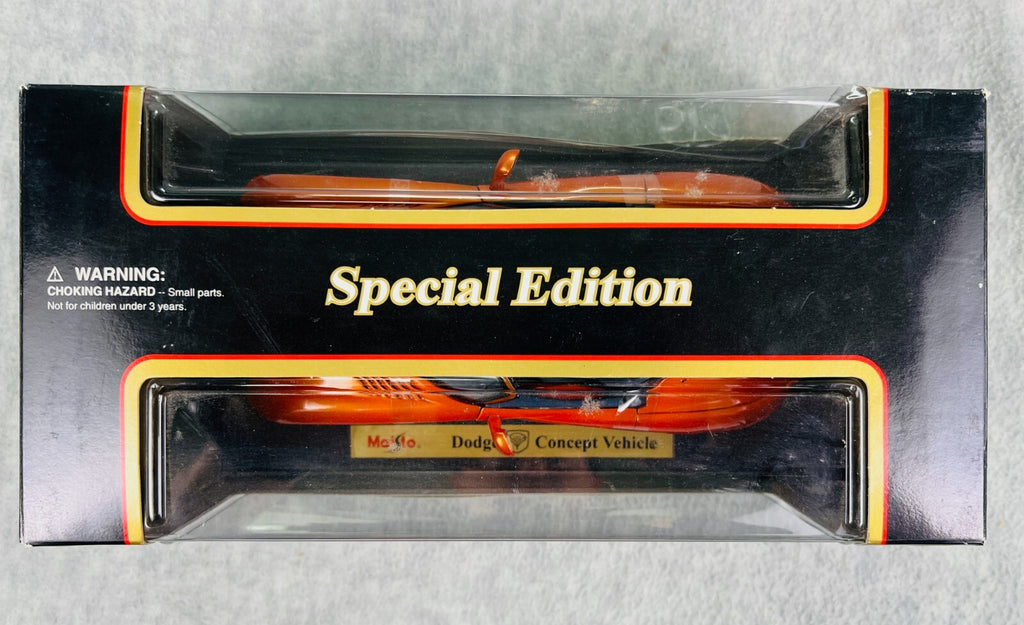 🇺🇸🇺🇸MAISTO Dodge Concept Vehicle Orange 1:18 Scale🇺🇸🇺🇸