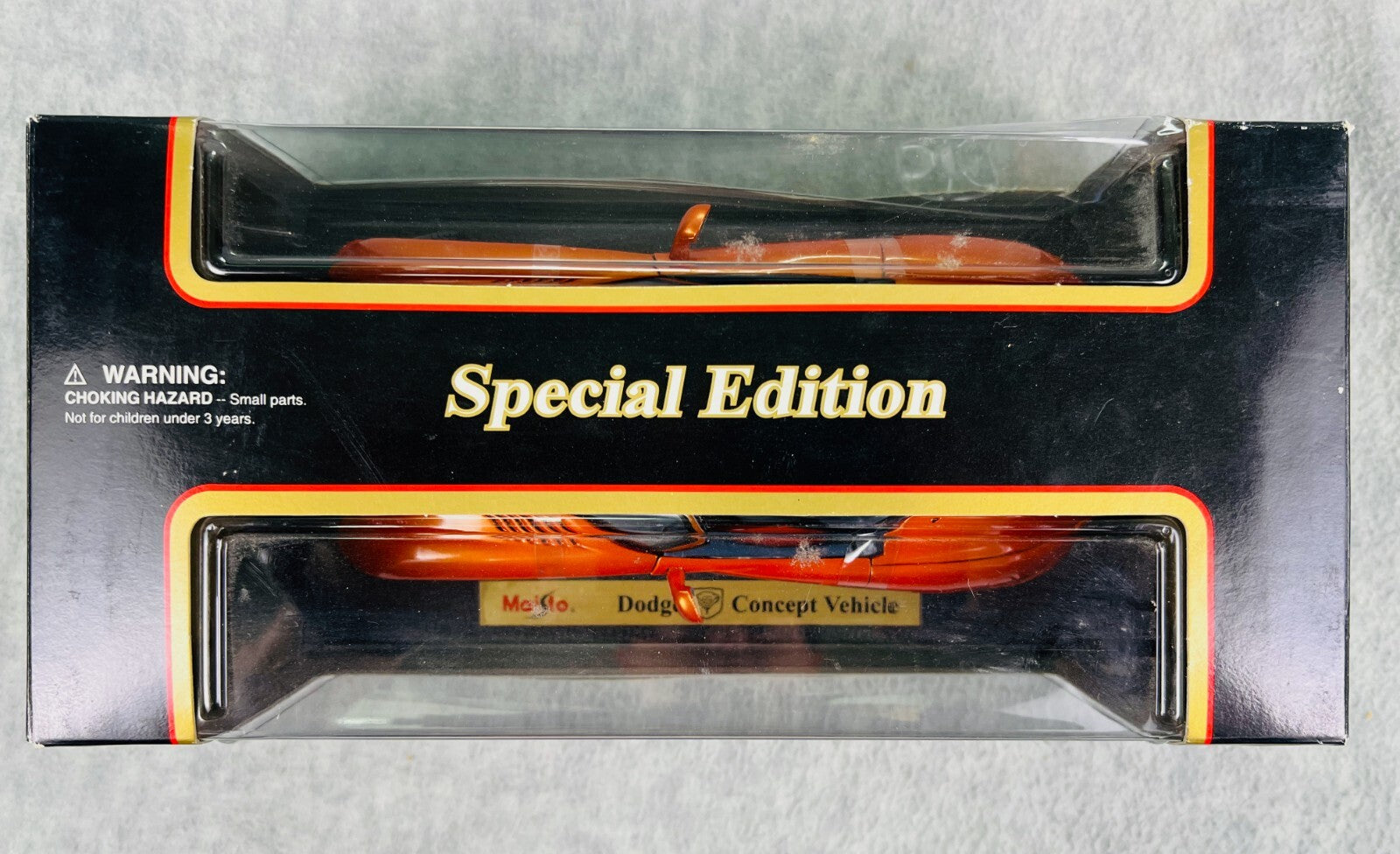 🇺🇸🇺🇸MAISTO Dodge Concept Vehicle Orange 1:18 Scale🇺🇸🇺🇸