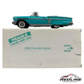 🇺🇸Danbury Mint 1958 CHEVROLET IMPALA Turquoise 1:24🇺🇸