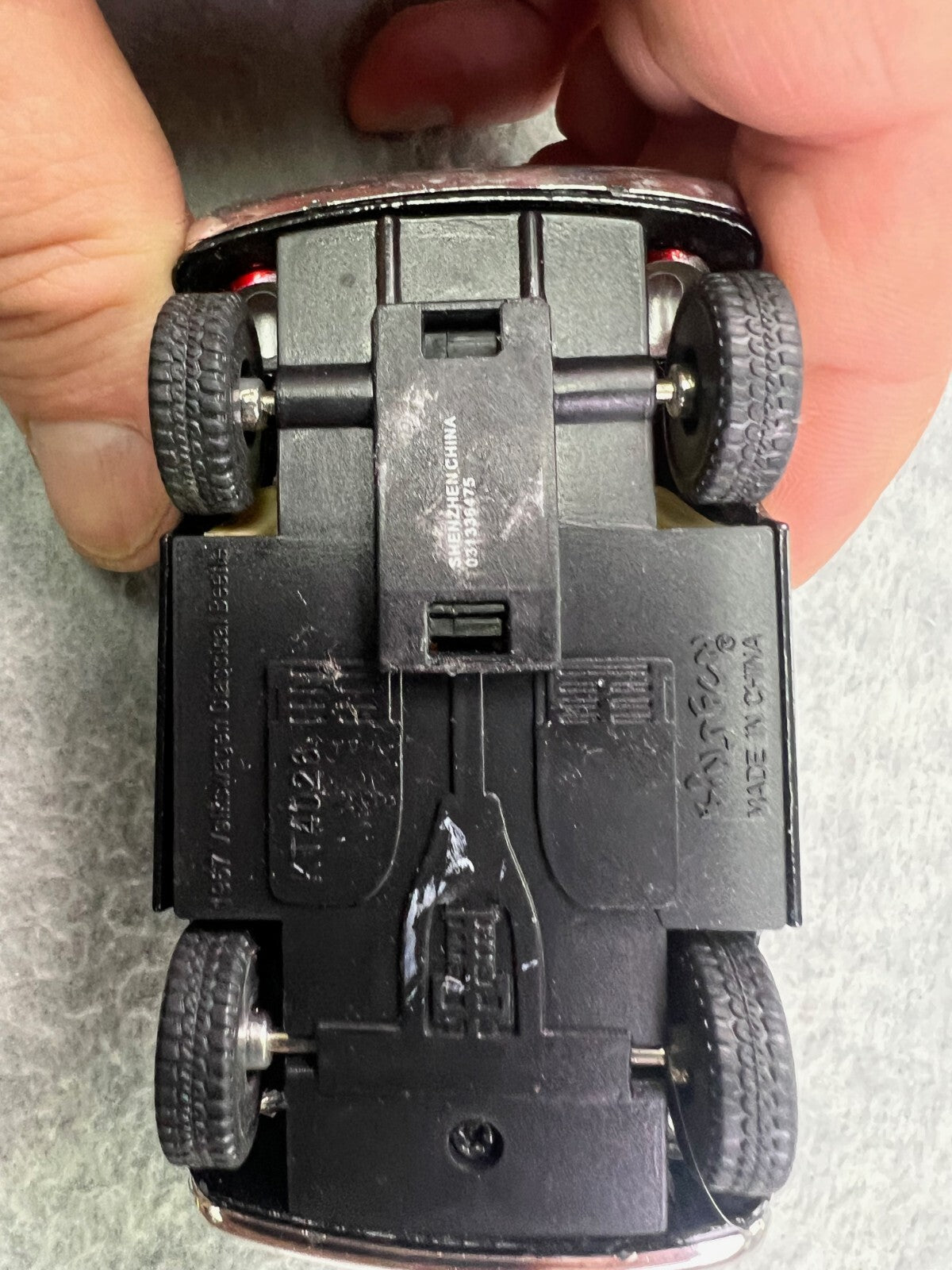 ☮️☮️☮️Kinsfun 1967 Volkswagen Classical Beetle Pullback Diecast Car☮️☮️☮️