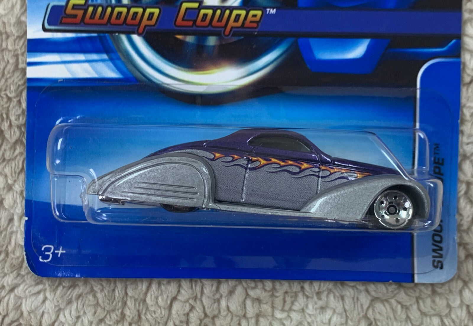****Mattel Hot Wheels 2005 Die Cast Scale 1:64 Swoop Coupe Purple/Silver HW05***