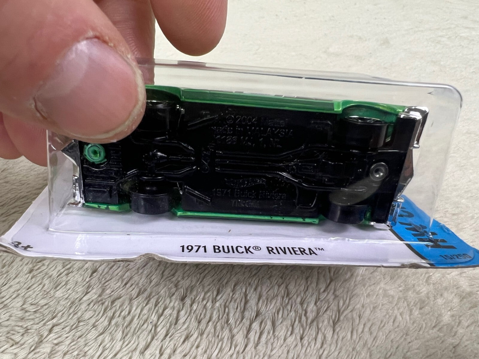 🔥🔥🔥🔥Hotwheels 1971 Buick Riviera Green Mr. Gasket CO HW City HW12🔥🔥🔥🔥