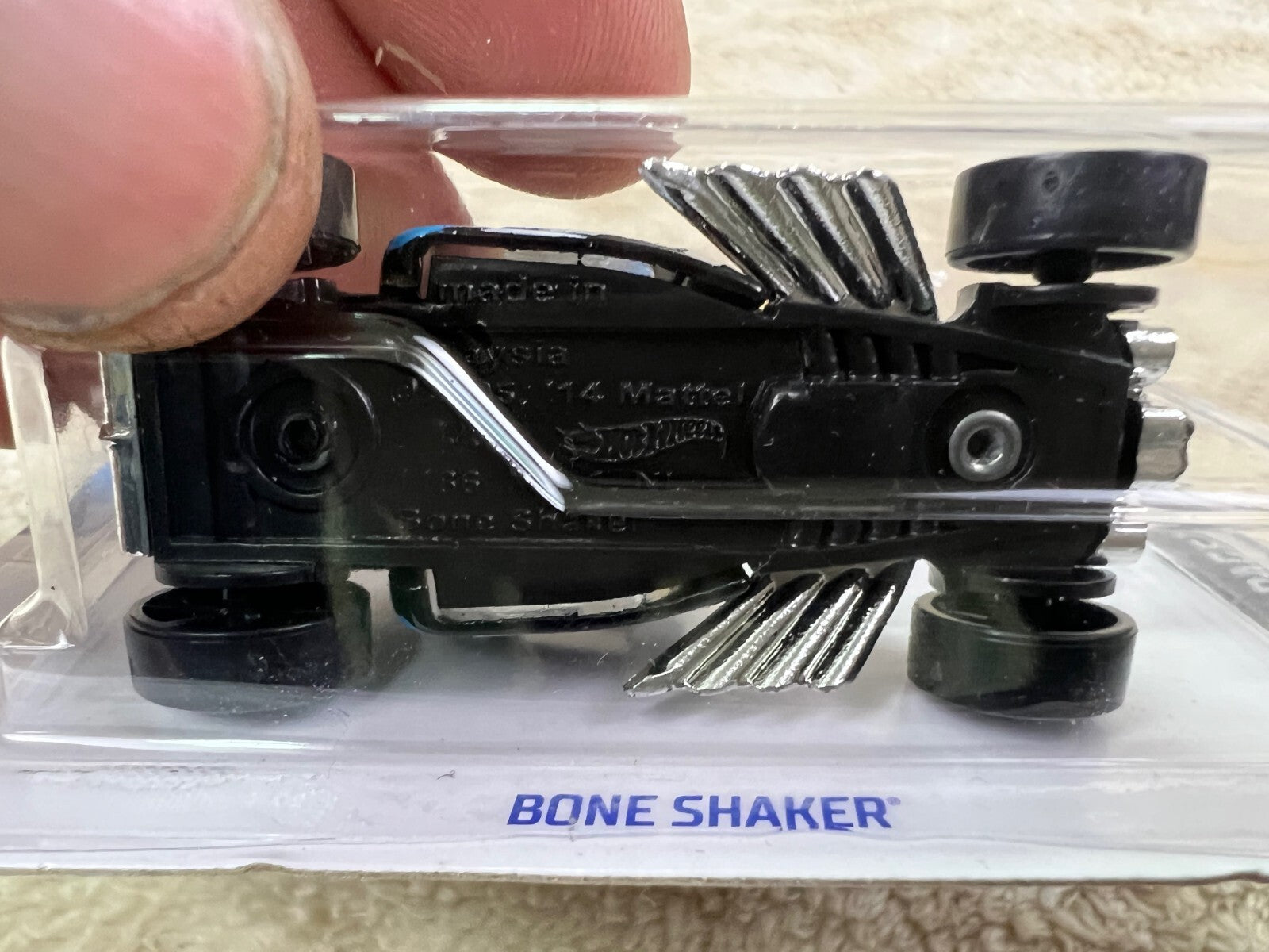 🇺🇸🇺🇸Hot Wheels Bone Shaker Car Black 60/250 Dream Garage HW19🇺🇸🇺🇸