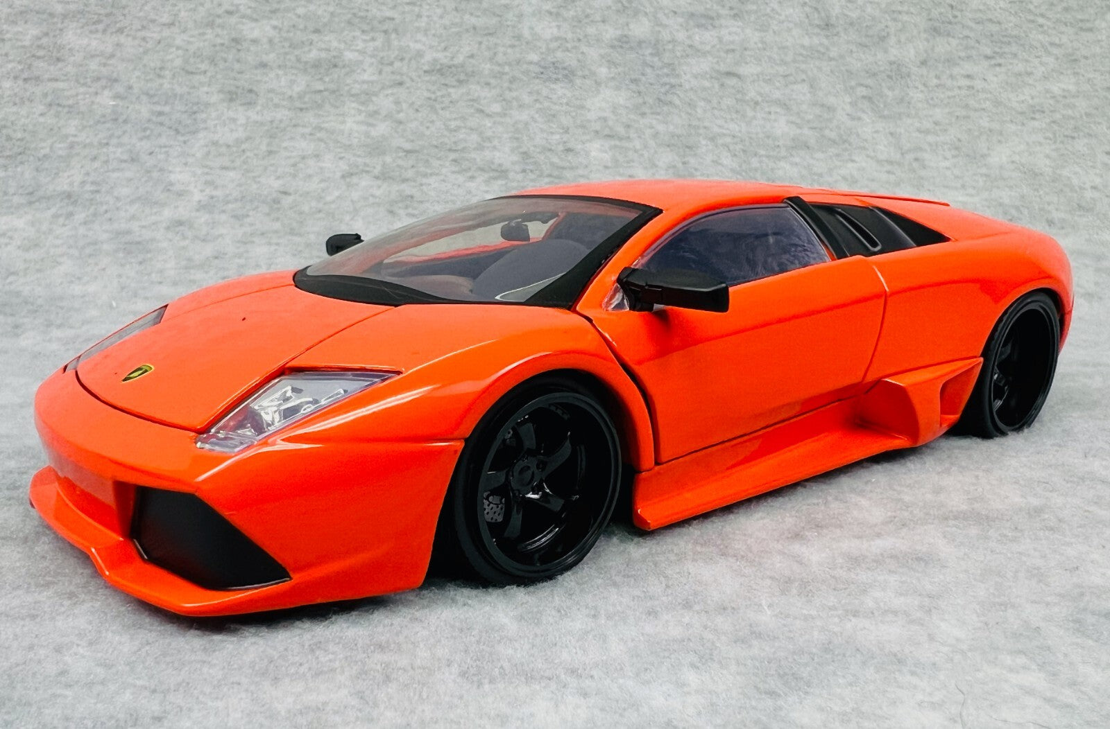 🇮🇹Jada Die Cast 1:24 Fast & Furious Roman's Lamborghini Murcielago Orange🇮🇹