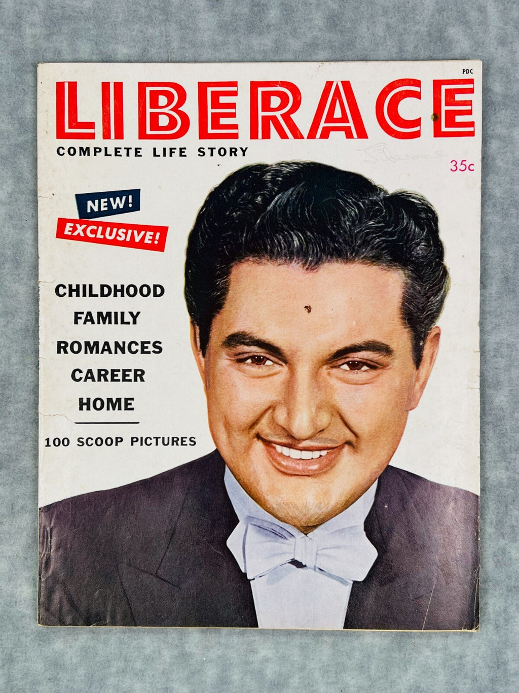 🎶🎶🎶Liberace Complete Life Story Magazine 1954 Ideal Publishing🎶🎶🎶