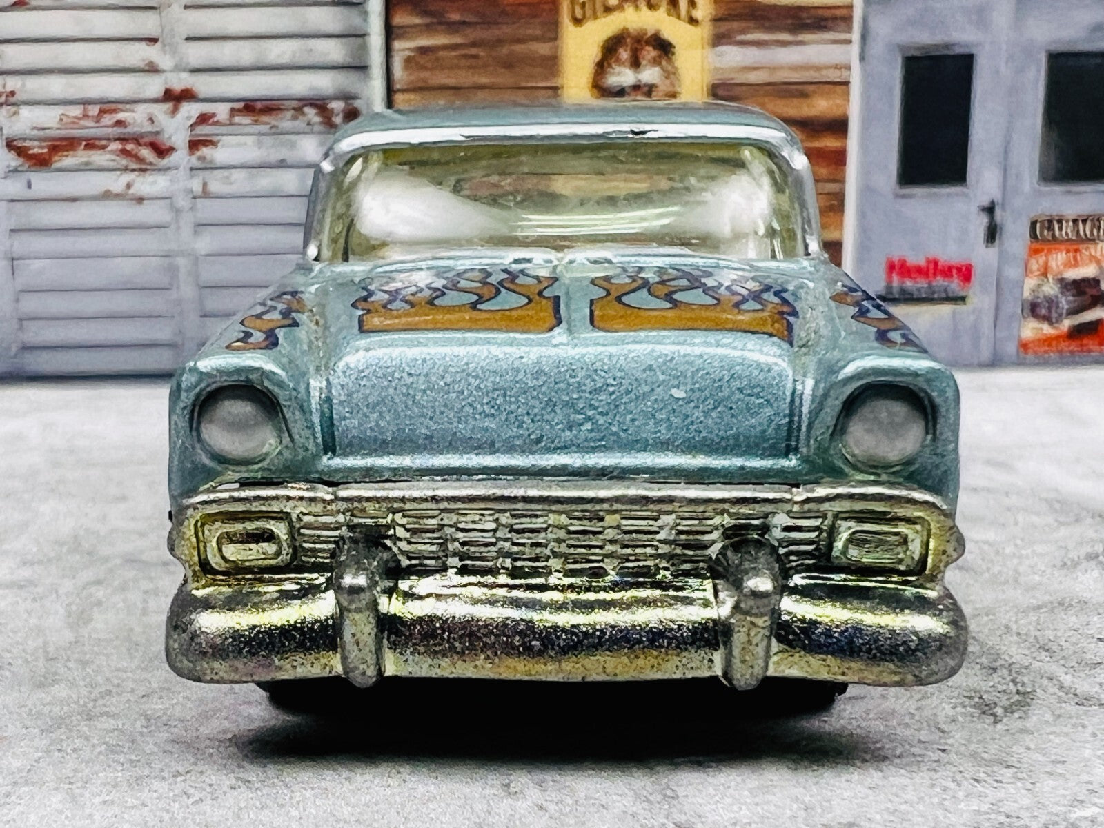 🇺🇸🇺🇸🇺🇸Hot Wheels 2008 Holiday Rods Chevy Nomad Blue C4🇺🇸🇺🇸🇺🇸