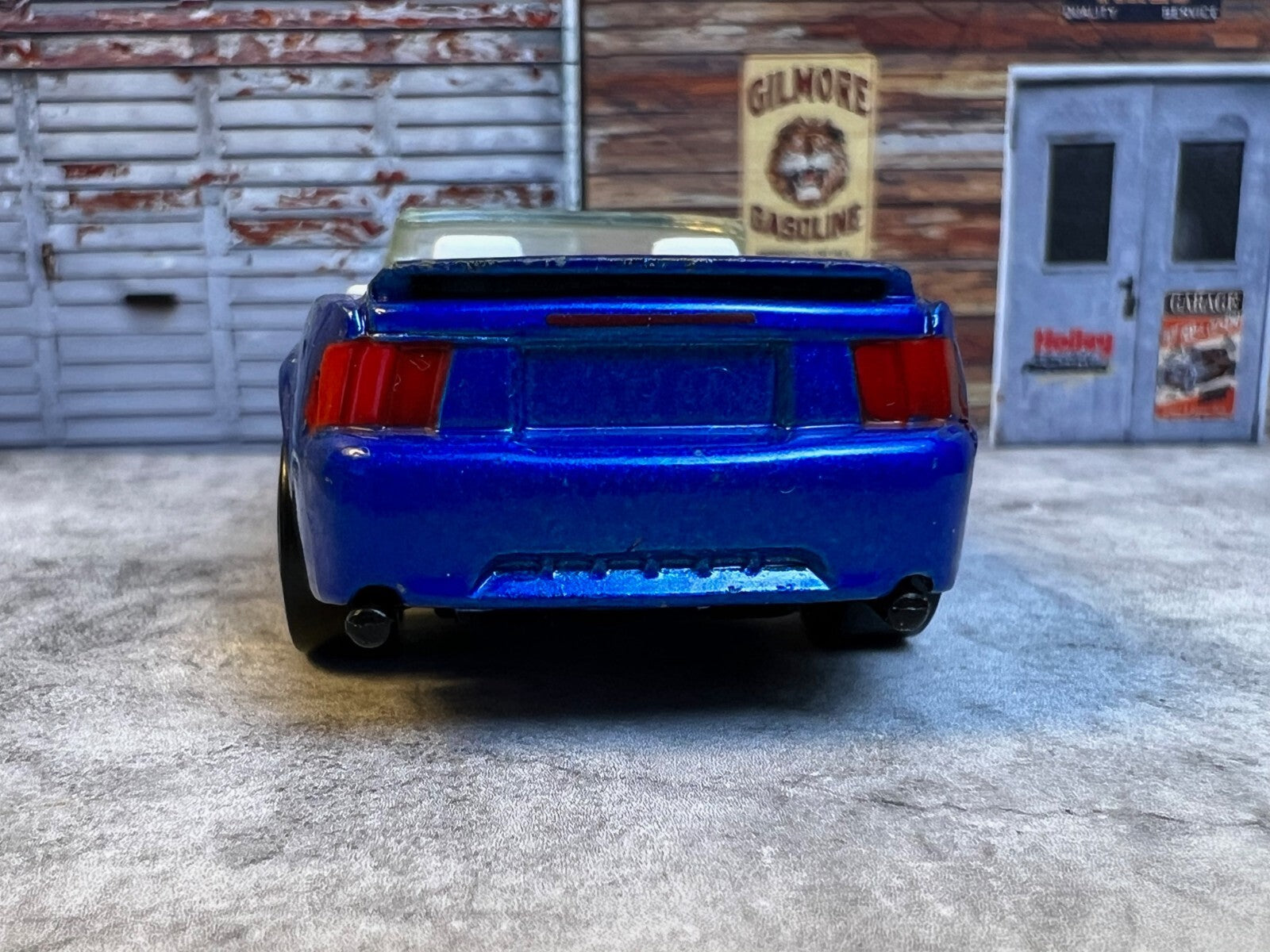 🐎🐎🐎1999 Matchbox Mustang Convertible Diecast Car Blue C7🐎🐎🐎