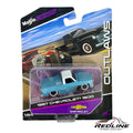 🇺🇸Maisto Design Outlaws 1987 Chevrolet 1500 1:64 Diecast Truck Blue/White H33