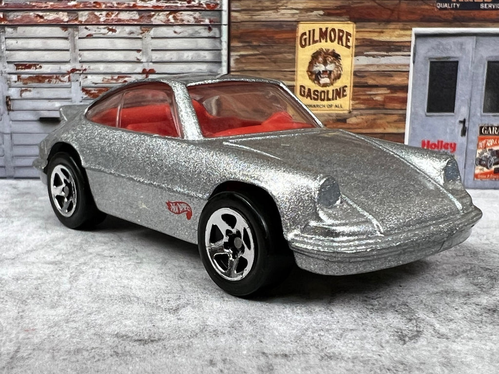 🇩🇪🇩🇪Hot Wheels Silver Metal Flake PORSCHE CARRERA Vintage 1997🇩🇪🇩🇪