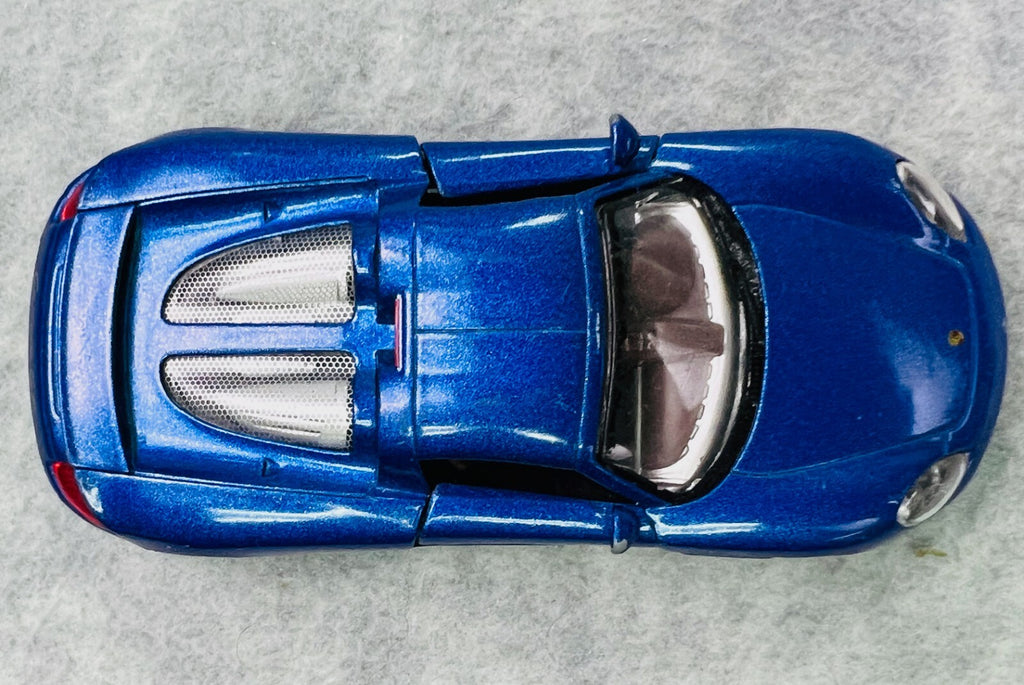 🇩🇪🇩🇪Kinsmart Porsche Carrera GT Blue 1:36 Scale Model Car Diecast🇩🇪🇩🇪