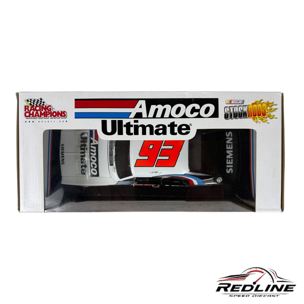 🇺🇸RACING CHAMPIONS Amoco 1968 Dodge Charger Stock Rod 1:18 B3🇺🇸