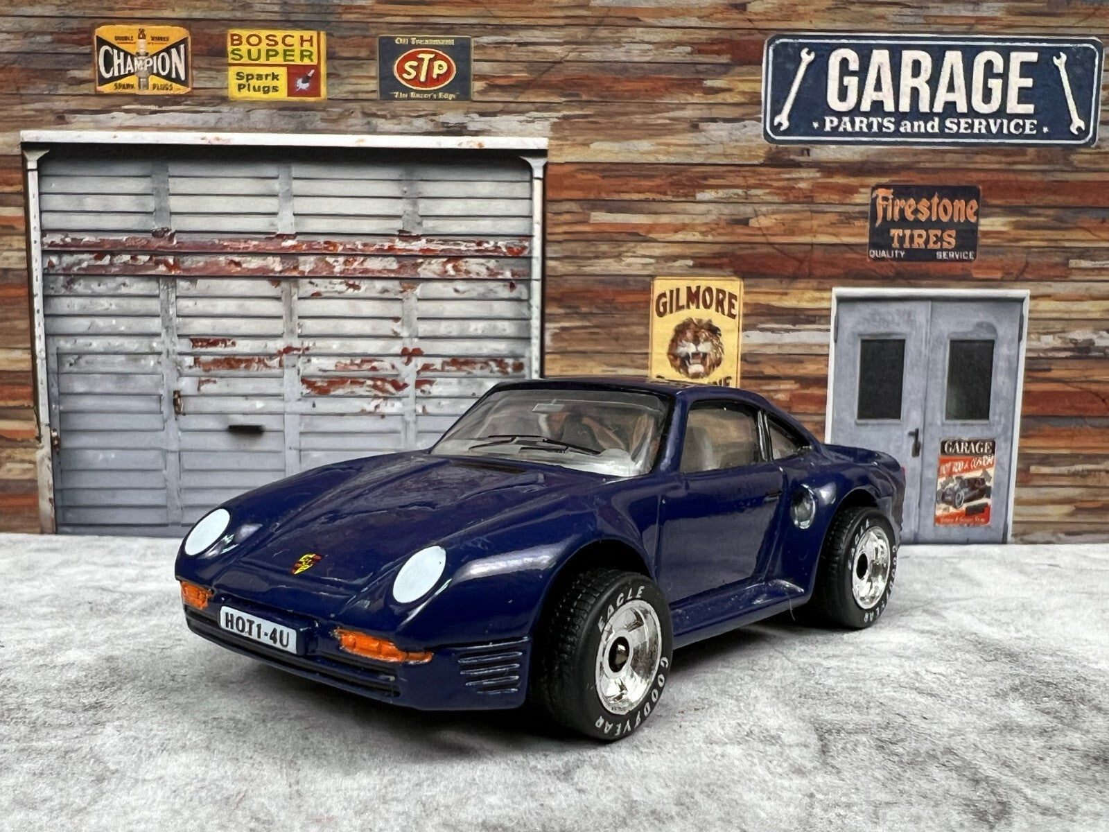 🇩🇪🇩🇪🇩🇪MATCHBOX 1986 Porsche 959  Rubber Tires ULTRA RARE C12🇩🇪🇩🇪🇩🇪