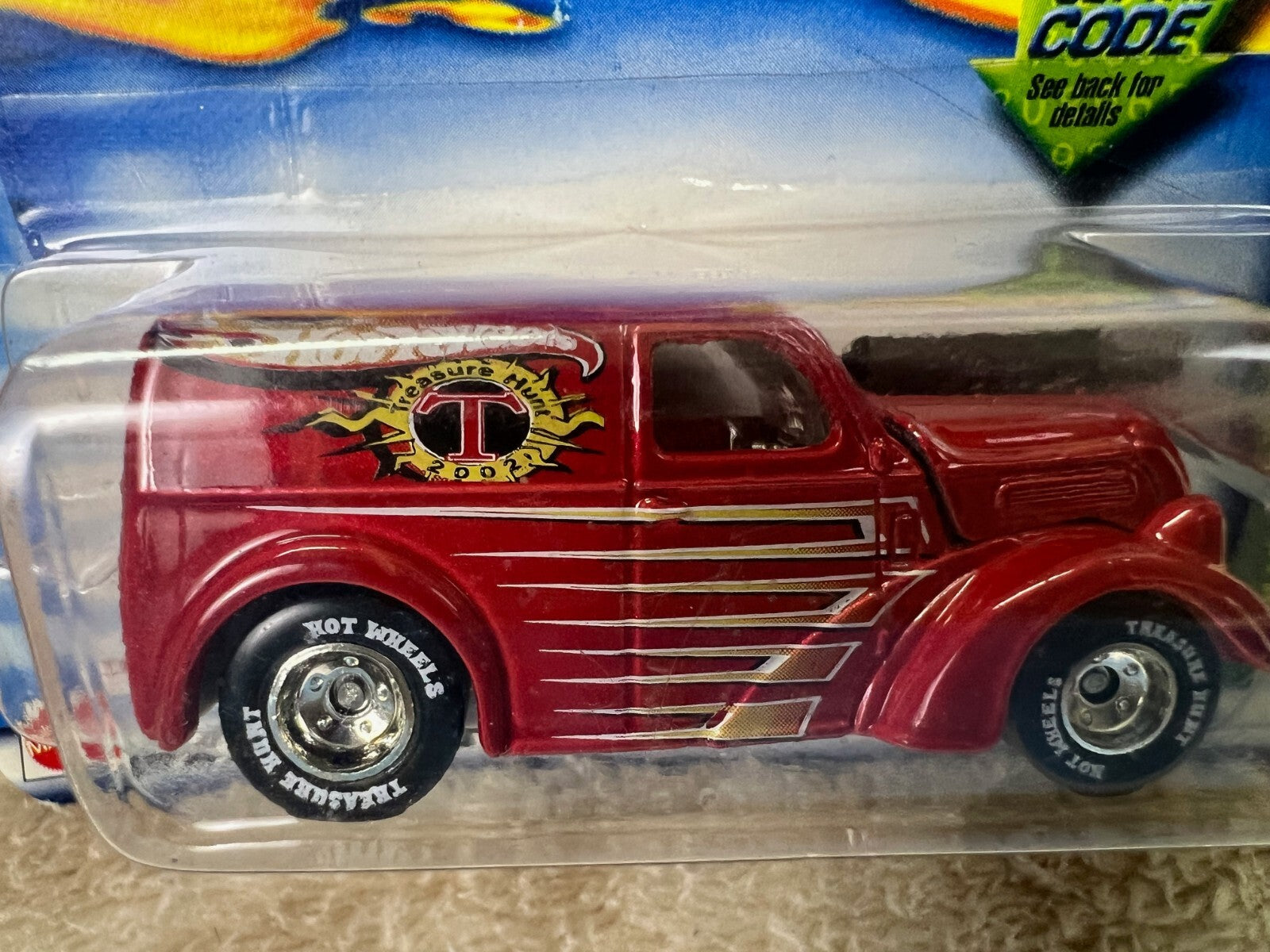 🔥Hot Wheels Anglia Panel 2002 Treasure Hunt DELIVERY TRUCK  Real Riders HW19🔥