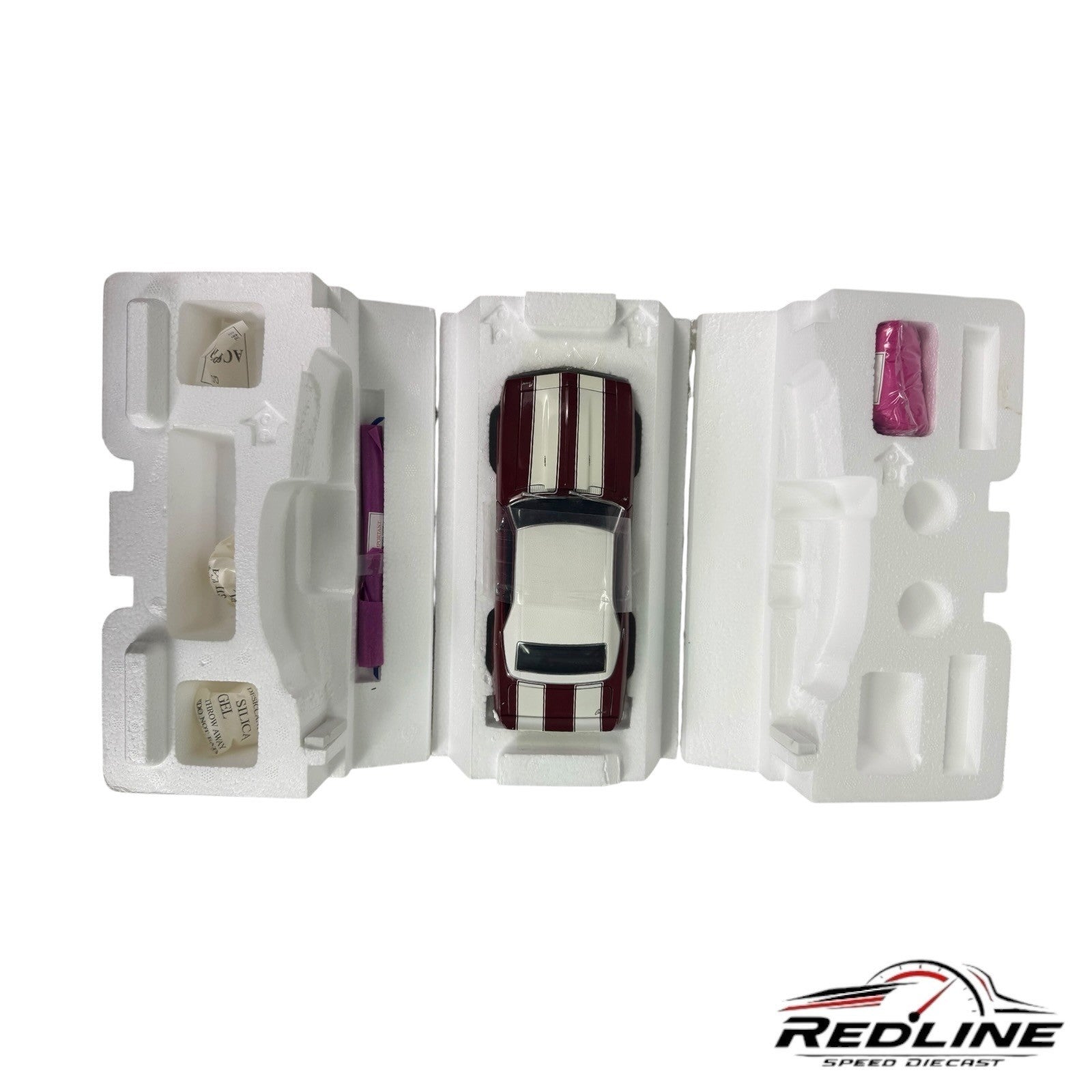 🇺🇸Franklin Mint '69 COPO Camaro 427 RED 1:24 C1🇺🇸