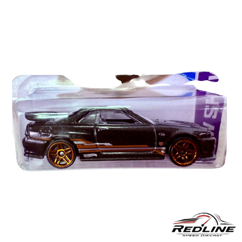 🎌🎌🎌Hot Wheels Nissan Skyline GT-R R34 HW Showroom #158/250 2013 H3🎌🎌🎌