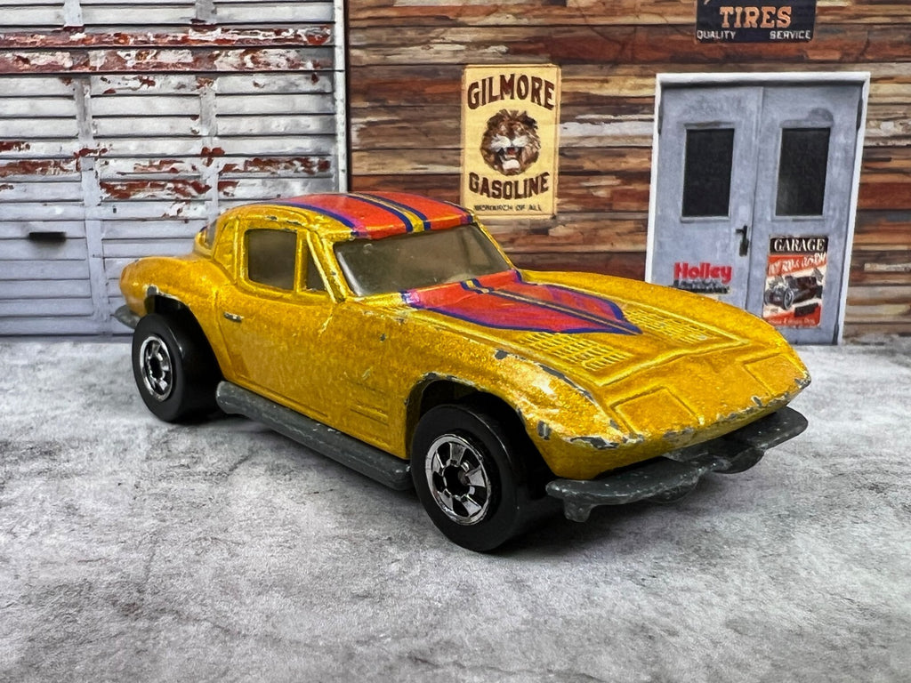 🇺🇸🇺🇸Hot Wheels Corvette Blackwall VG Condition Loose 1979 Hong Kong C9🇺🇸