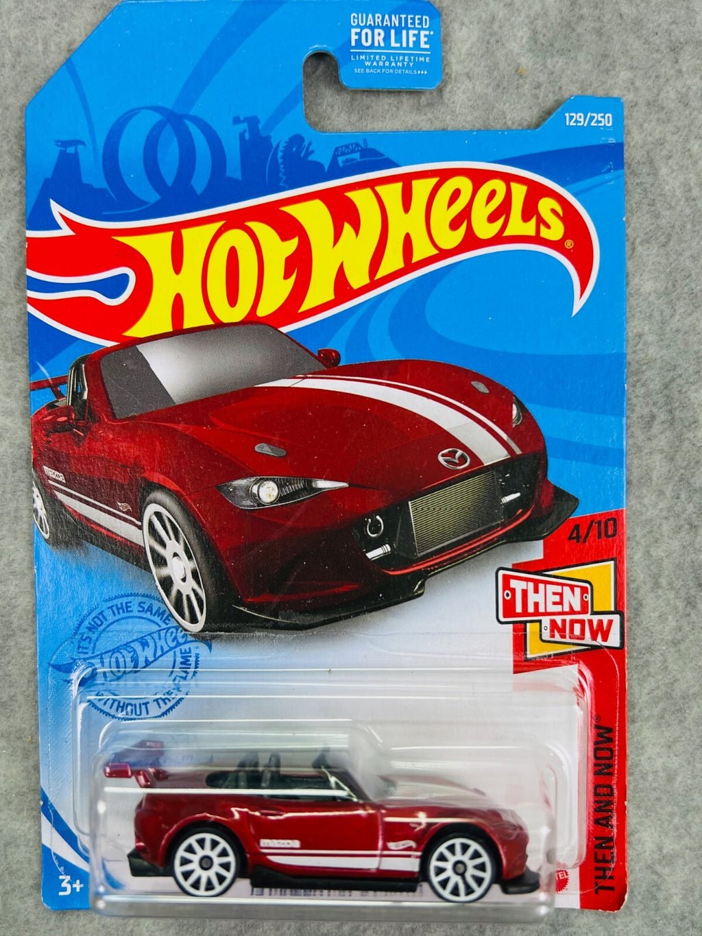 🔥🔥🔥 Hot Wheels Then and Now '15 Mazda MX-5 Miata Red H27 🔥🔥🔥🔥