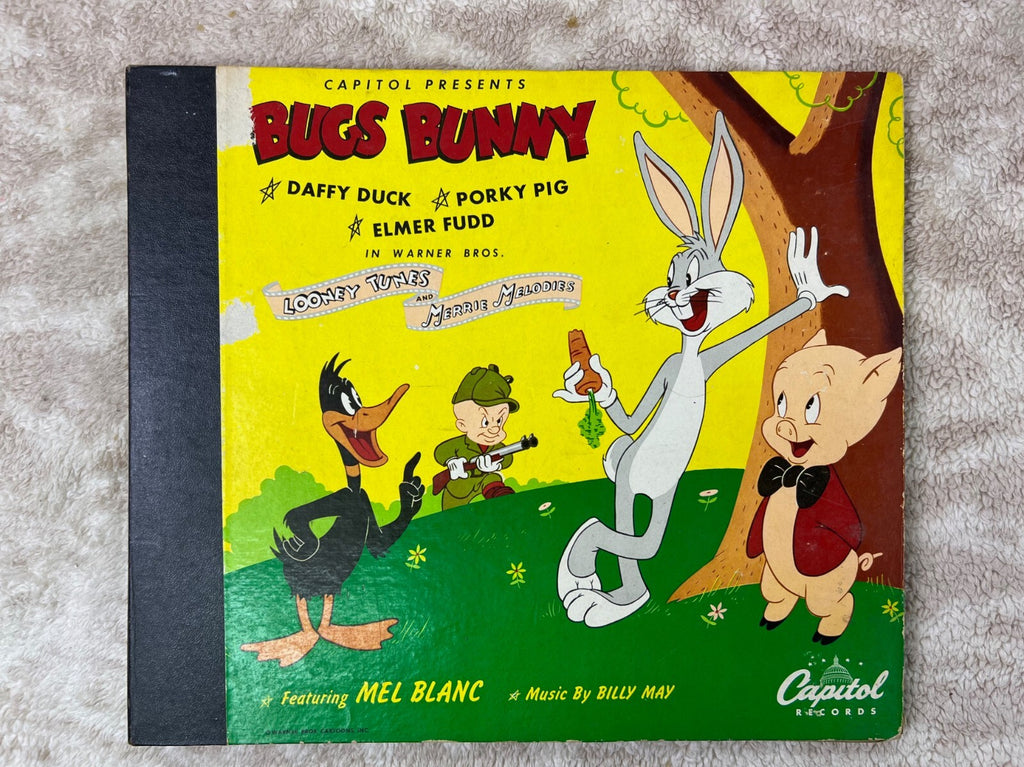 🔥Capitol Presents Bugs Bunny Looney Tunes & Merrie Melodies 78 RPM Mel Blanc🔥