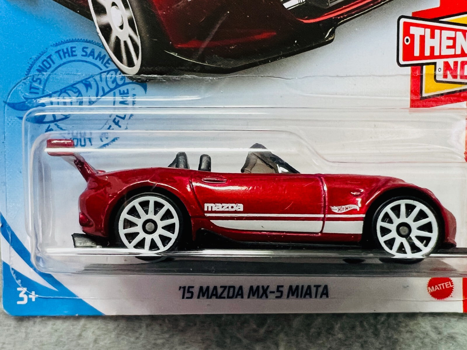 🔥🔥🔥 Hot Wheels Then and Now '15 Mazda MX-5 Miata Red H27 🔥🔥🔥🔥