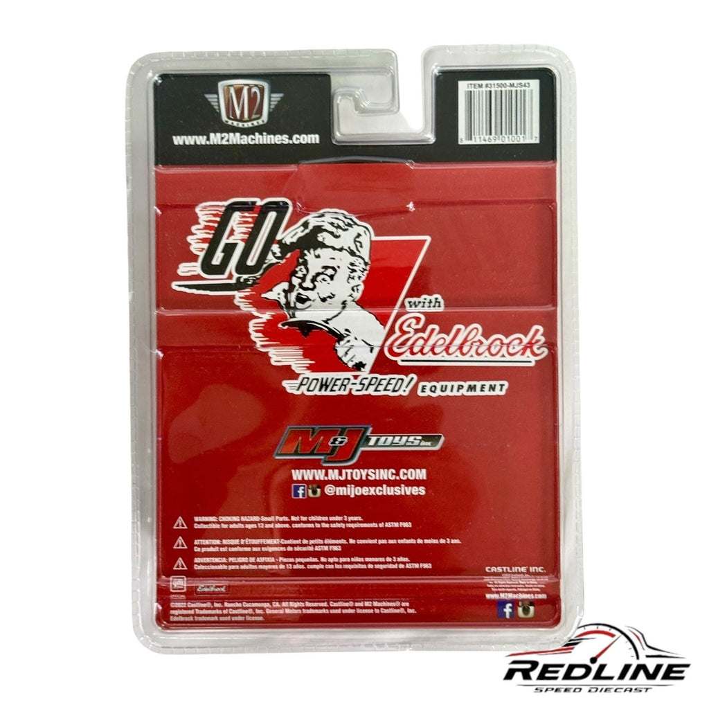 🇺🇸M2 Machines 1979 Chevrolet Silverado Go With Edelbrock MiJo Exclusives H33