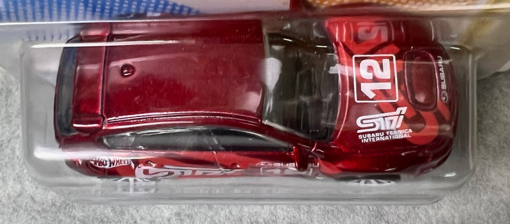 🏁🏁🏁Hot Wheels 2012 New Models Subaru WRX STI RED HW21🏁🏁🏁