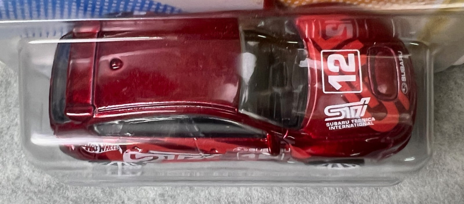 🏁🏁🏁Hot Wheels 2012 New Models Subaru WRX STI RED HW21🏁🏁🏁