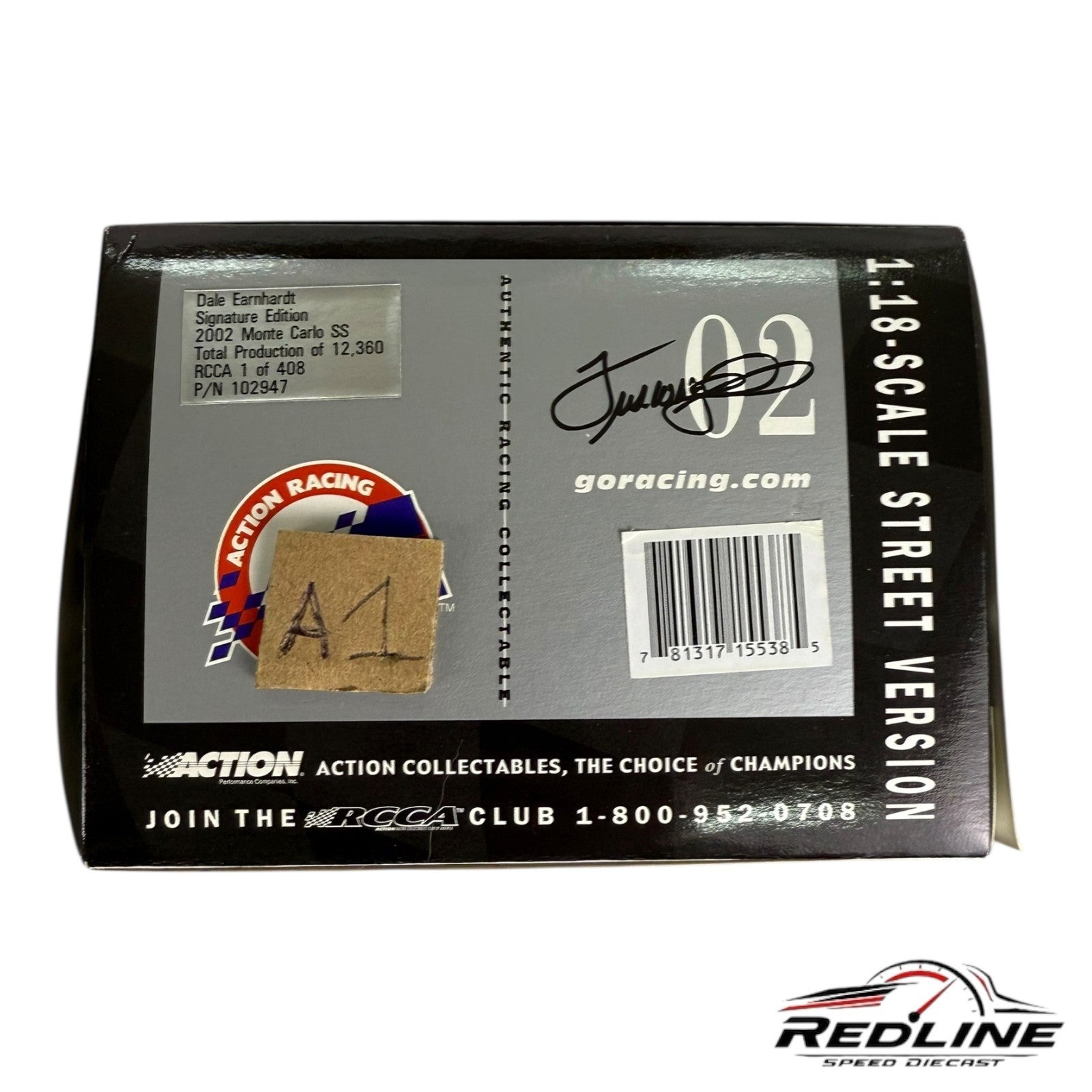 🏁Action  2002  Monte Carlo Intimidator SS Street Version 1:18 A1🏁