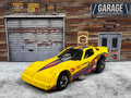 🏁🏁🏁Hot Wheels Firebird Funny Car DragsterYellow 1977 Blackwall C12🏁🏁🏁