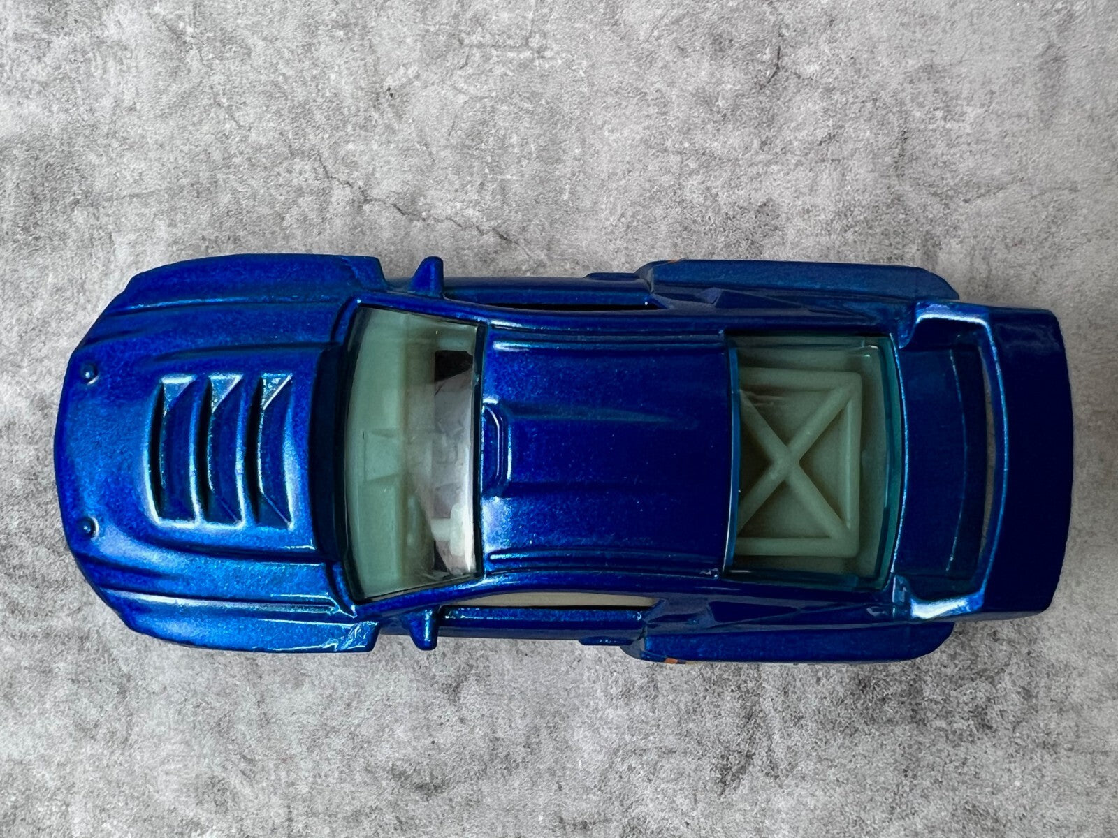 🐎🐎🐎🐎Hot Wheels  Blue  Custom '12 Ford Mustang 🐎🐎🐎🐎