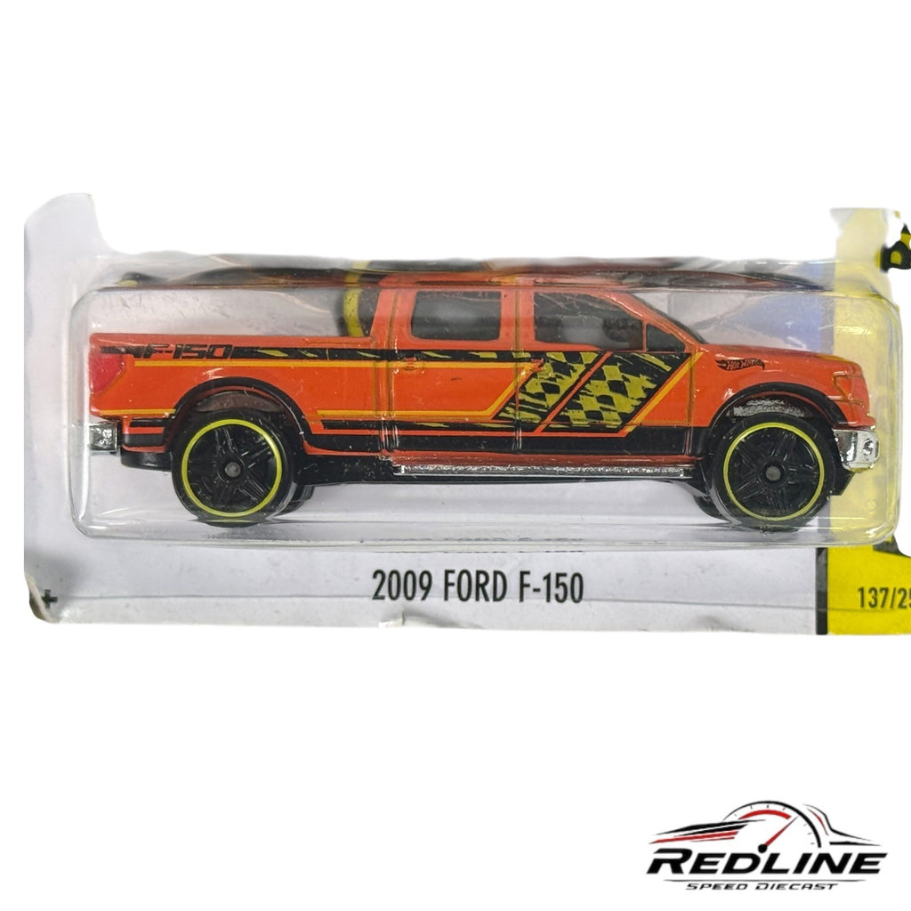 🇺🇸Hot Wheels HW Off-Road 2009 Ford F-150 137/250  ORANGE H6🇺🇸