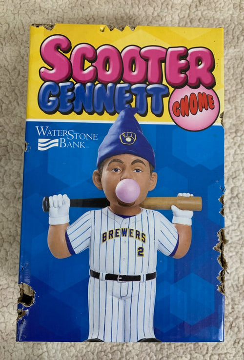2014 Scooter Gennett Milwaukee Brewers Gnome SGA Cincinnati Reds Like Bobblehead