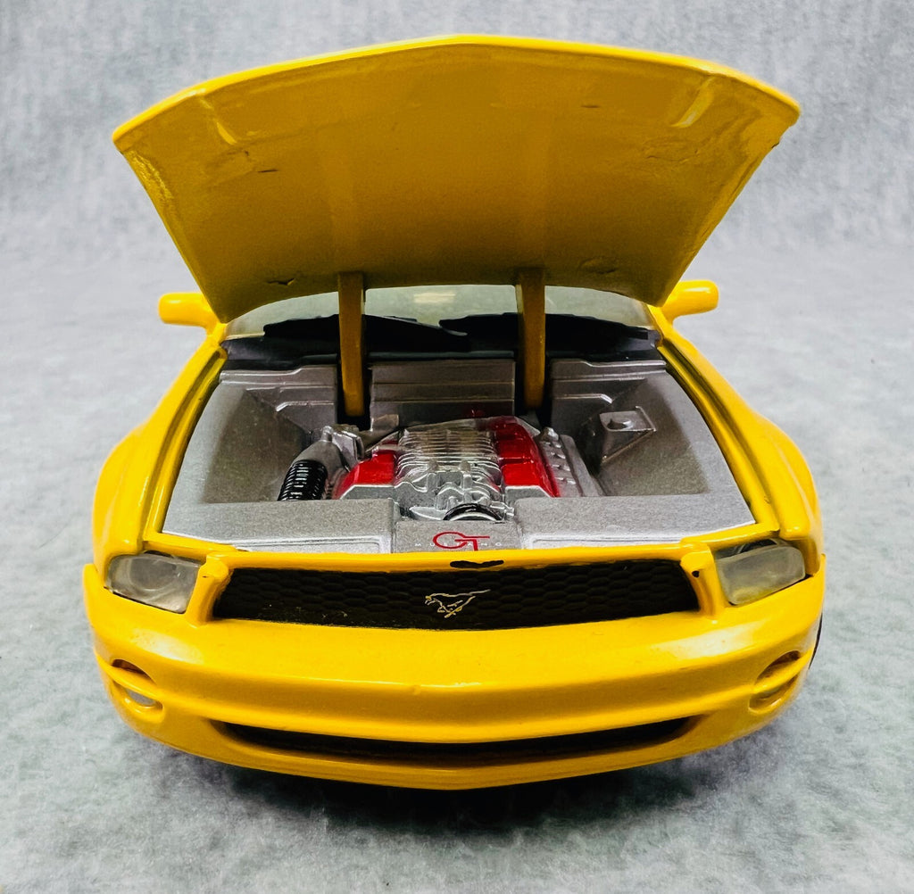 🇺🇸🇺🇸MOTOR MAX FORD MUSTANG GT YELLOW 1:24 SCALE🇺🇸🇺🇸