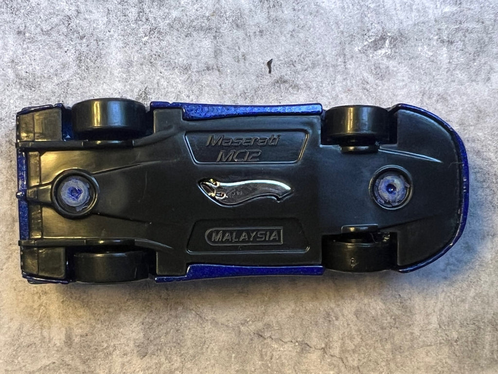 🇮🇹🇮🇹Hot Wheels 2007 Mystery Cars Maserati MC12 Metalflake Blue C7🇮🇹🇮🇹