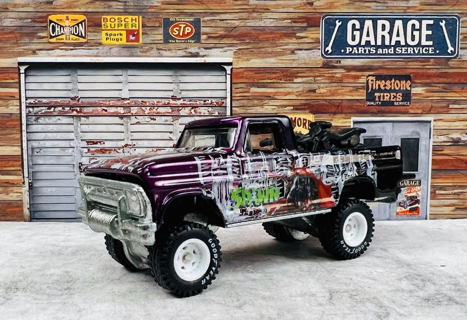 🇺🇸🇺🇸Hot Wheels Texas Drive 'em Spawn LOOSE 🇺🇸🇺🇸