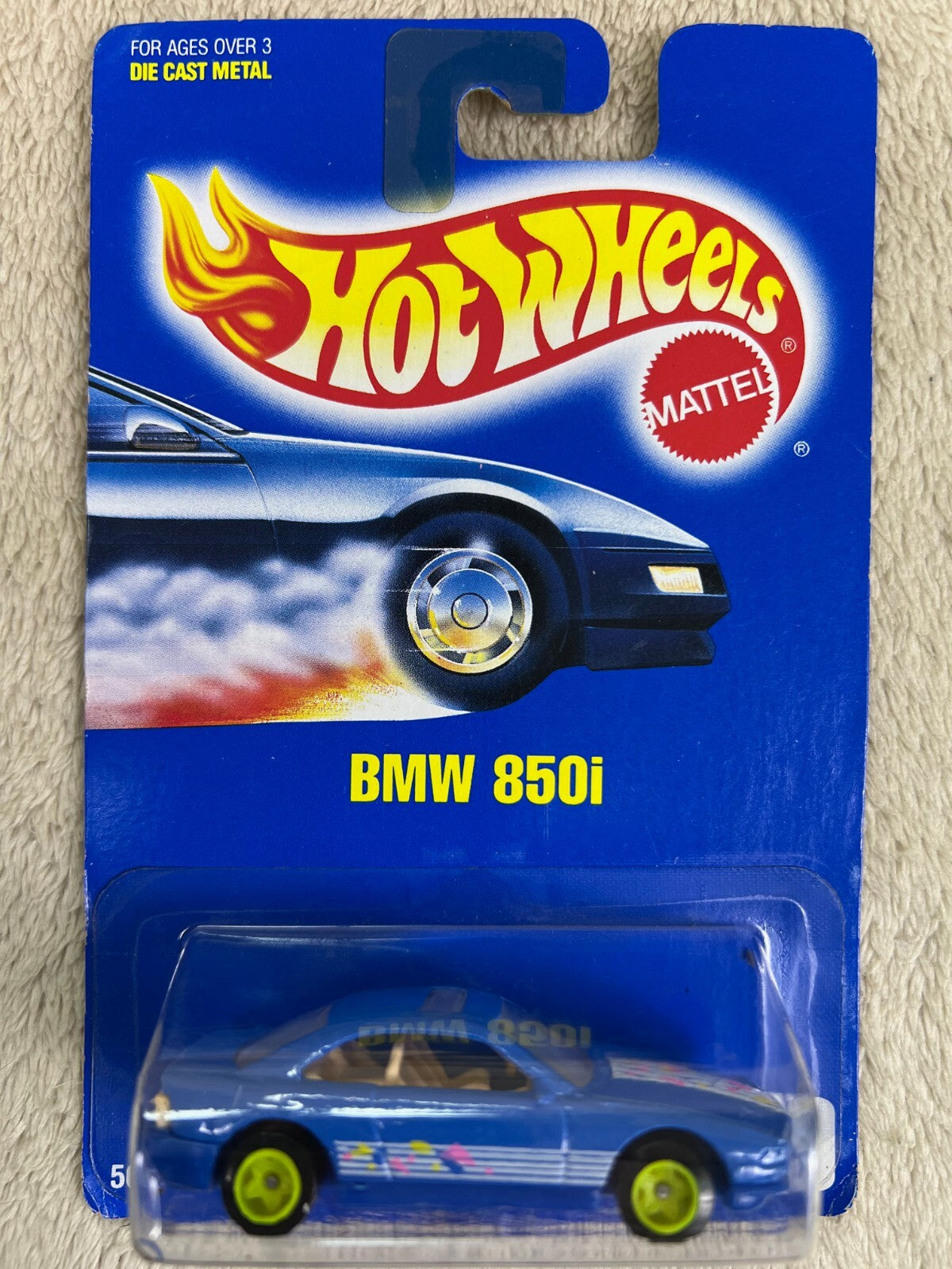 🇩🇪🇩🇪🇩🇪Hot Wheels BMW 850i  Blue 1991 HW21🇩🇪🇩🇪🇩🇪