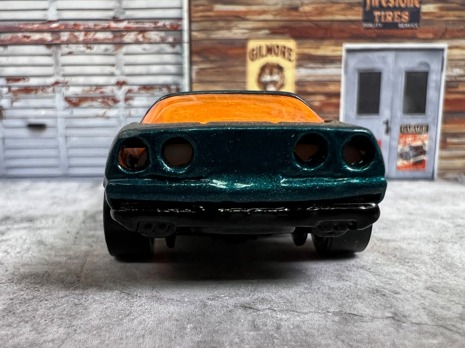 🔥🔥🔥Vintage 1981 Hot Wheels Corvette Orange and Turquoise C3🔥🔥🔥