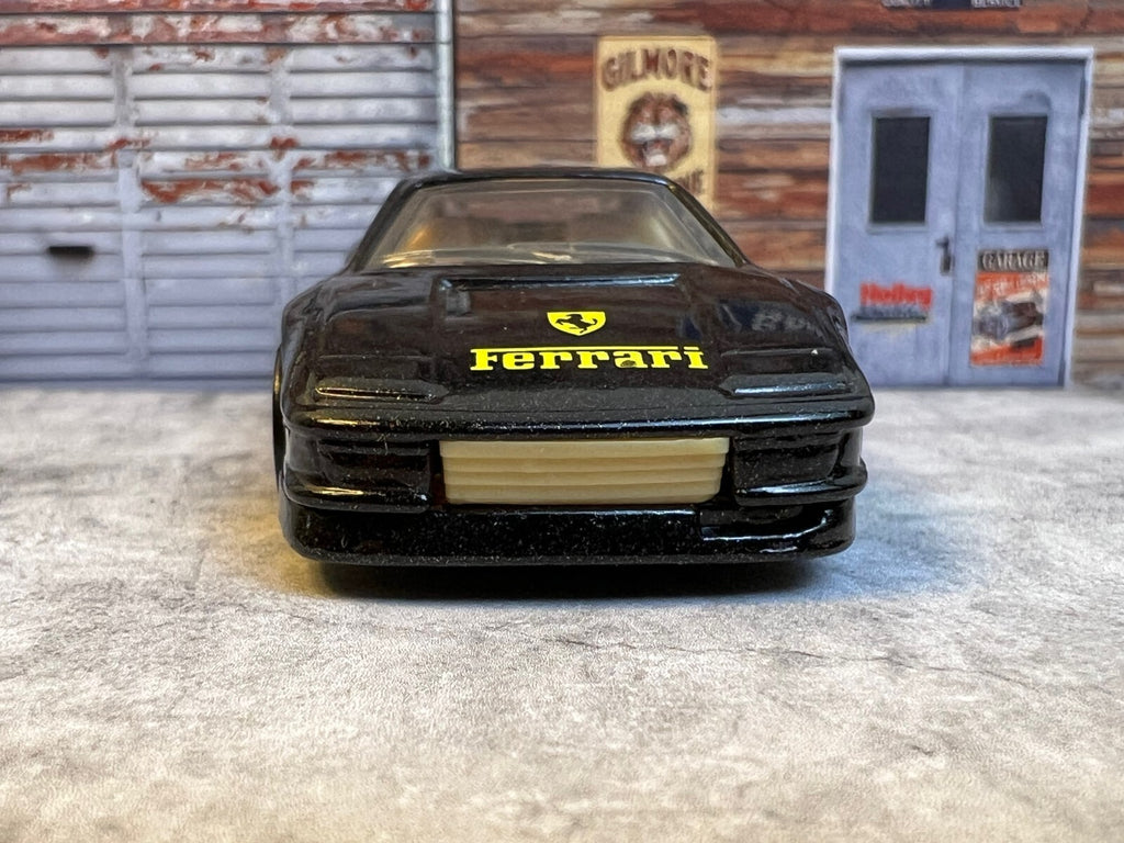 🇮🇹🇮🇹Hot Wheels 1991 Ferrari Testarossa Black Gold Lace Wheels C6🇮🇹🇮🇹