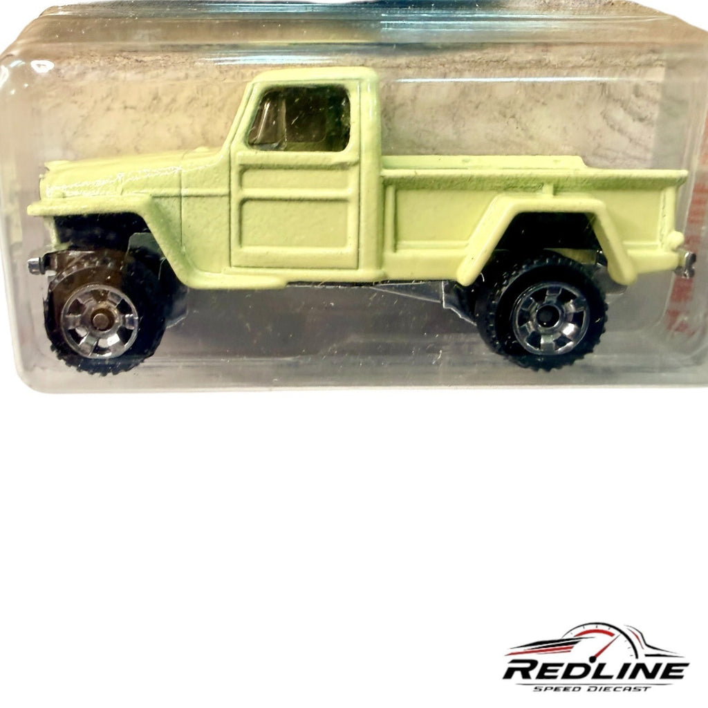 🇺🇸Matchbox '51 Willys Jeep Pickup 4x4 Diecast MBX Construction Truck H35🇺🇸