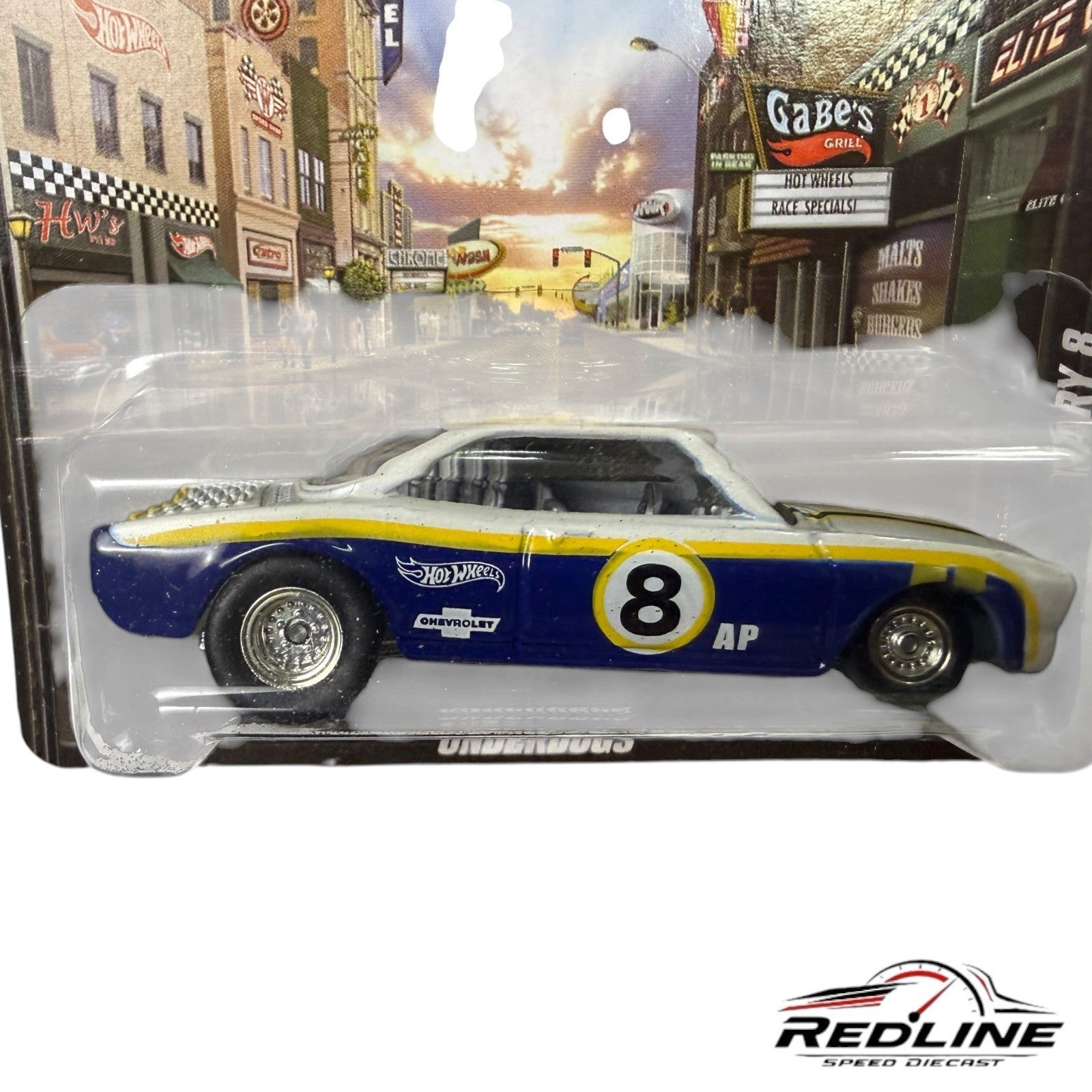 🇺🇸Hot Wheels VAIRY 8 Boulevard Series Underdogs H30🇺🇸