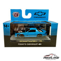 M2 Machines Auto Thentics R106 1985 Chevrolet Camaro IROC-Z BLUE H36
