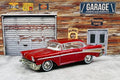 🇺🇸Hot Wheels 2006 Holiday Rods 57 Chevy Bel Air Red Real Riders C23🇺🇸