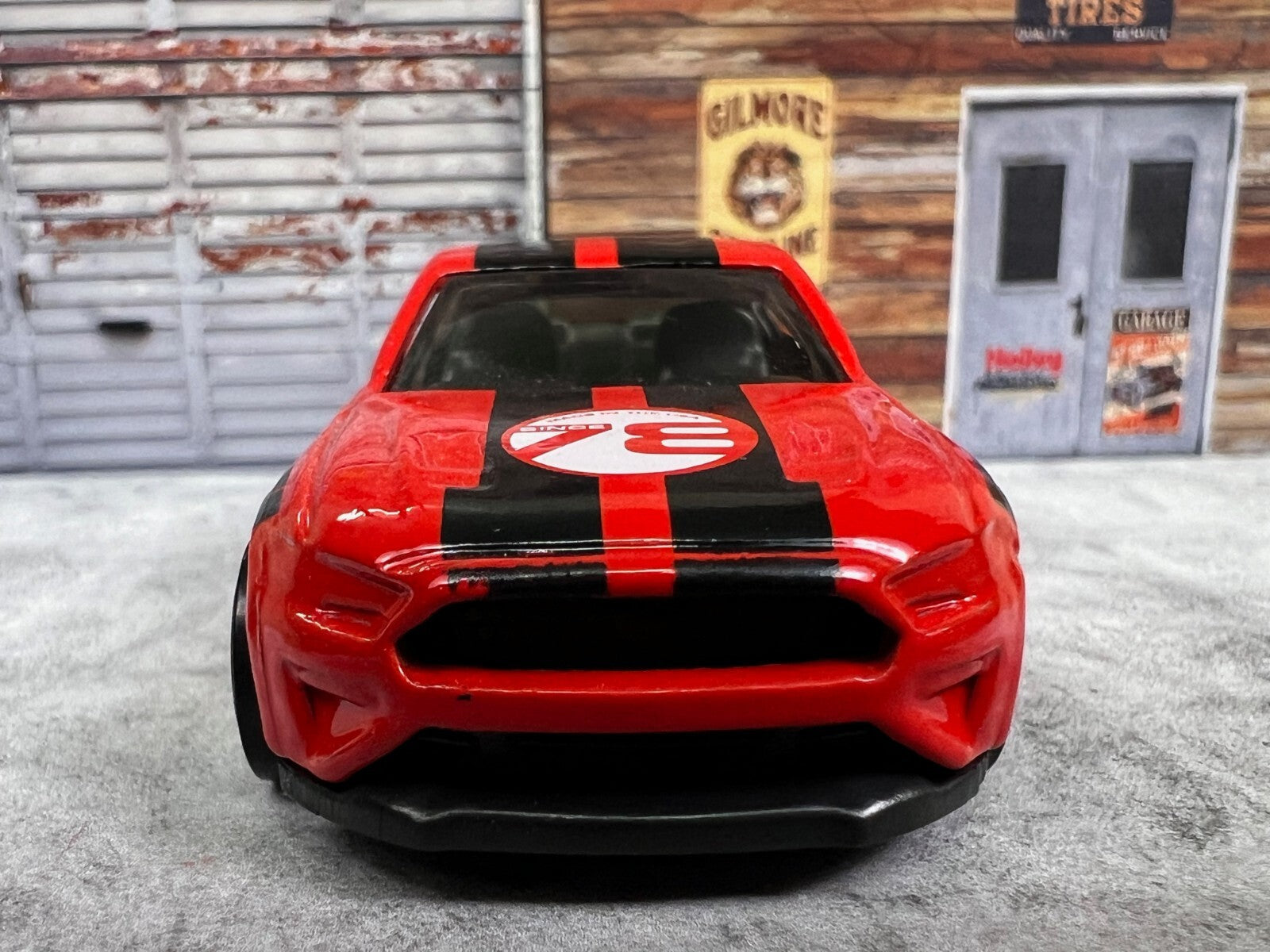 🐎🐎🐎Hot Wheels 2018 Ford Mustang GT Red Borla Speed Graphics C13🐎🐎🐎